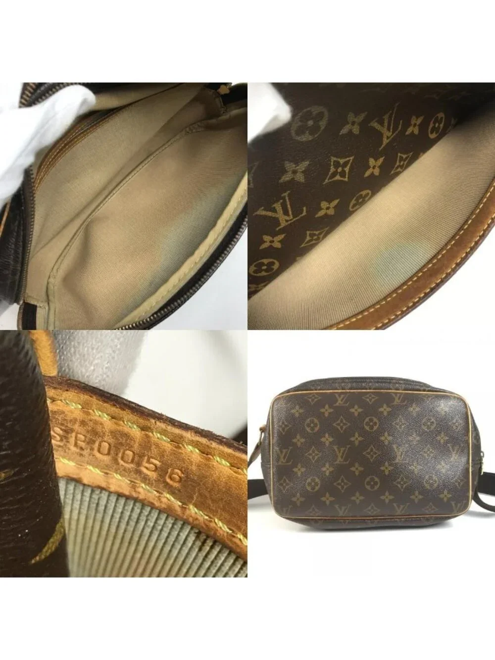 ★SOLD★ Louis Vuitton Shoulder Bag Reporter PM Lipoter PM Monogram Canvas Brown - Picture 7 of 9